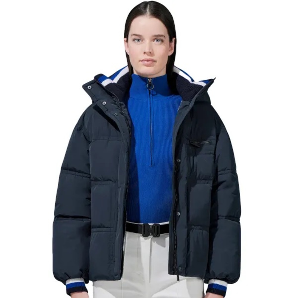 NWT Fusalp Navy Puffer Ski Jacket - Size 38 (S/M)